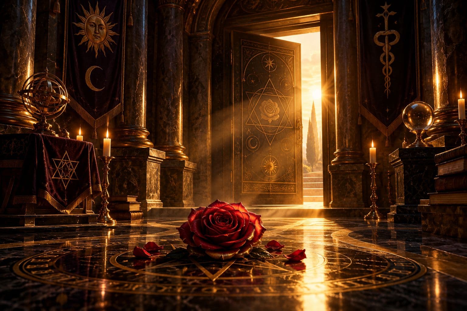 A Recepção do Aspirante na Ordem Hermética Rosa Mística.