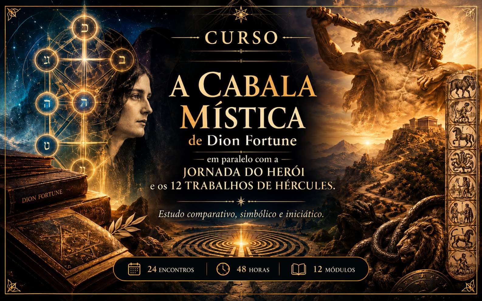 Curso - A Cabala Mística de Dion Fortune e a Simbologia Hermética